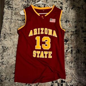 James harden Arizona State Red and Yellow basketball Jersey